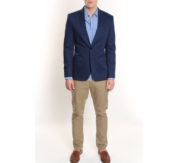 Khaki Bowery Chino Pants